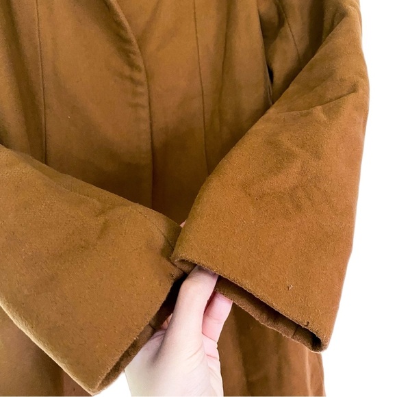 Aritzia Coat The Cocoon Virgin Wool Cashmere Winter Mid-Length Cigar M FLAWED - Picture 4 of 15
